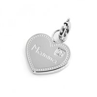 Charm Marlù Nel Mio Cuore in Steel 15CH148 - 15CH148